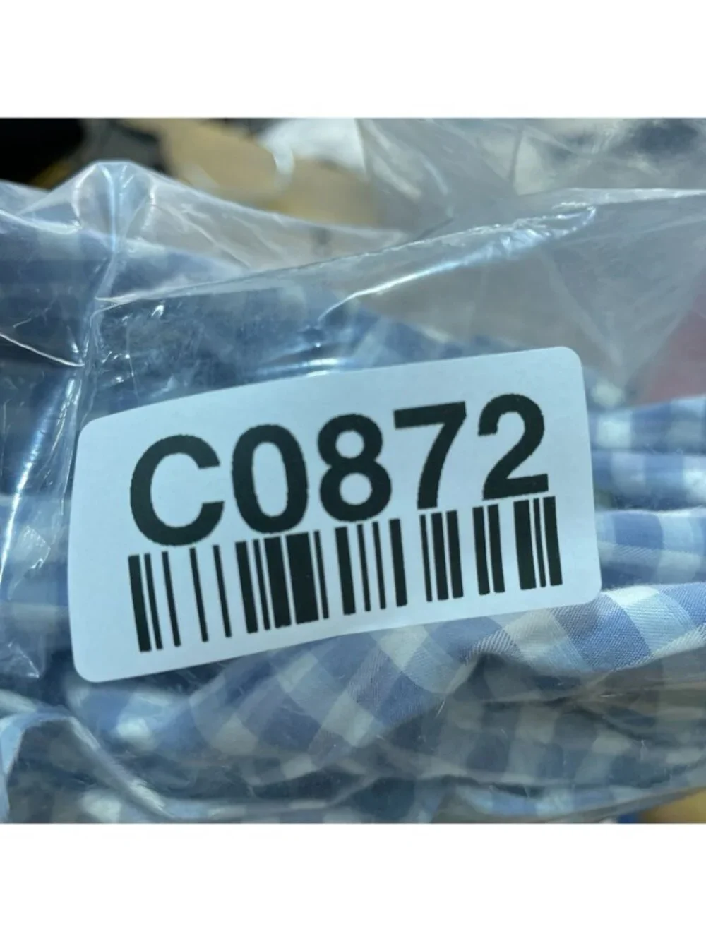 Banana Republic Men's L Blue Gingham Button-Down Dress Shirt Slim Fit C0872